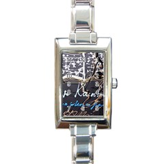 Dscf1638 - Written Poems Rectangle Italian Charm Watch by bestdesignintheworld