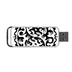 Ying Yang Tattoo Portable Usb Flash (two Sides) by Sapixe