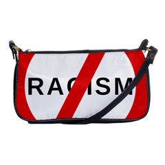 No Racism Shoulder Clutch Bags by demongstore