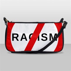 2000px No Racism Svg Shoulder Clutch Bags by demongstore