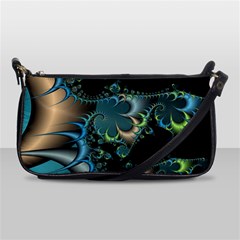 Fractal Art Artwork Digital Art Shoulder Clutch Bags by Sapixe