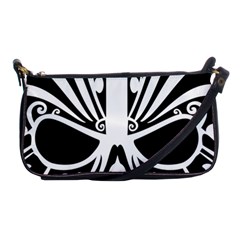 Tribal Sugar Skull Shoulder Clutch Bags by StarvingArtisan