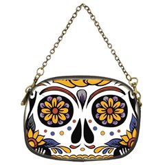 Sugar Skull Chain Purses (two Sides)  by StarvingArtisan