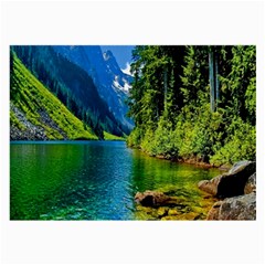 Beautiful Nature Lake Large Glasses Cloth by Modern2018