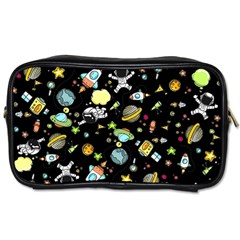 Space Pattern Toiletries Bags 2-side by Valentinaart