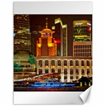 Shanghai Skyline Architecture Canvas 18  x 24   17.8 x23.08  Canvas - 1