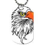 Animal Bird Cartoon Comic Eagle Dog Tag (Two Sides) Front