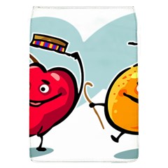 Dancing Fruit Apple Organic Fruit Flap Covers (l)  by Simbadda