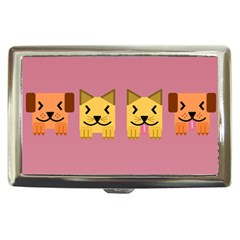 Pet Animal Feline Domestic Animals Cigarette Money Cases by Simbadda