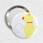 Mutt Dog Animal Domestic Vector 2.25  Handbag Mirrors Front