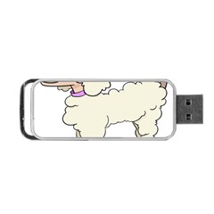 Poodle Dog Breed Cute Adorable Portable Usb Flash (one Side) by Nexatart