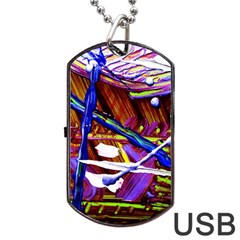 Depression 3 Dog Tag Usb Flash (two Sides) by bestdesignintheworld