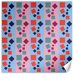 Background Desktop Squares Canvas 12  X 12   by Sapixe