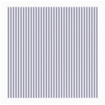 Mattress Ticking Narrow Striped Pattern in USA Flag Blue and White Medium Glasses Cloth (2-Side) Front