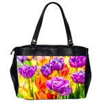 Tulip Flowers Office Handbags (2 Sides)  Back