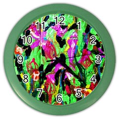 Spring Ornaments-2 Color Wall Clocks by bestdesignintheworld