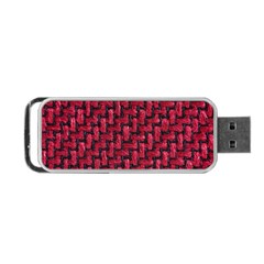 Fabric Pattern Desktop Textile Portable Usb Flash (two Sides) by Nexatart