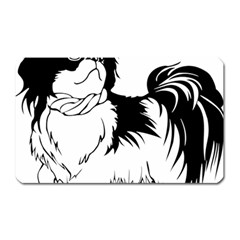 Animal Canine Dog Japanese Chin Magnet (rectangular) by Sapixe