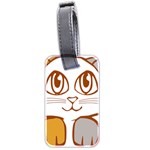 Animal Cat Feline Kitten Pet Luggage Tags (Two Sides) Back