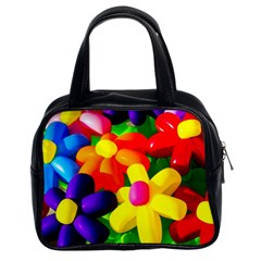 Toy Balloon Flowers Classic Handbags (2 Sides) by FunnyCow