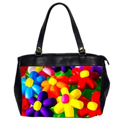 Toy Balloon Flowers Office Handbags (2 Sides)  by FunnyCow