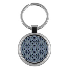 Oriental Ornate Pattern Key Chains (round)  by dflcprints