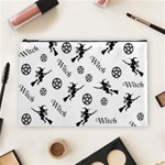 Witches and Pentacles Cosmetic Bag (Large) Front