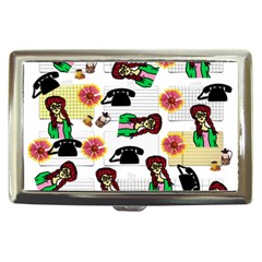 Office Girl Pattern Cigarette Money Cases by snowwhitegirl