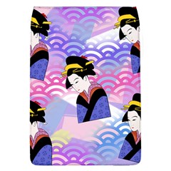 Japanese Abstract Blue Removable Flap Cover (l) by snowwhitegirl