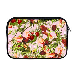 Fruit Blossom Pink Apple Macbook Pro 17  Zipper Case by snowwhitegirl