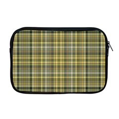 Yellow Plaid Apple Macbook Pro 17  Zipper Case by snowwhitegirl