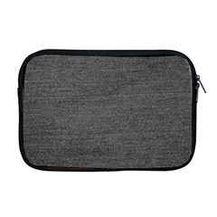 Black Denim Apple Macbook Pro 17  Zipper Case by snowwhitegirl