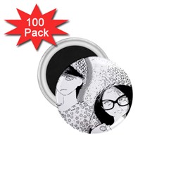 Twins 1 75  Magnets (100 Pack)  by snowwhitegirl