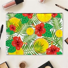 Orange Tropics Cosmetic Bag (xl) by snowwhitegirl