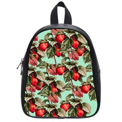 Fruit Branches Green School Bag (small) by snowwhitegirl