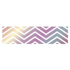 Ombre Zigzag 01 Satin Scarf (oblong) by snowwhitegirl