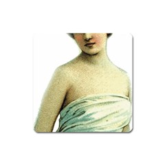 Lady 781311 1920 Square Magnet by vintage2030