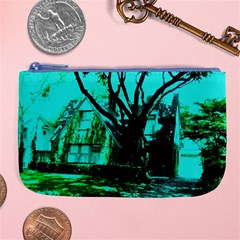 Hot Day In Dallas 50 Large Coin Purse by bestdesignintheworld