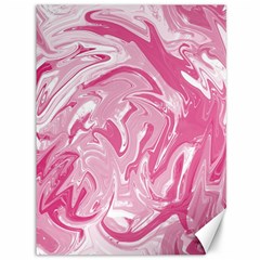 Pink Marble Painting Texture Pattern Canvas 36  X 48  by Sapixe