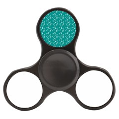 Teal Music Finger Spinner by snowwhitegirl