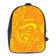 Pop Sunny School Bag (large) by ArtByAmyMinori