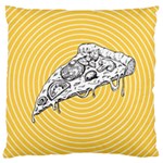 Pop art pizza Large Cushion Case (One Side) Front