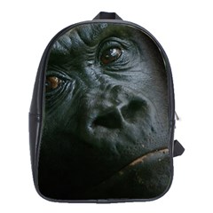 Gorilla Monkey Zoo Animal School Bag (xl) by Nexatart