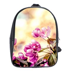 Paradise Apple Blossoms School Bag (large) by FunnyCow