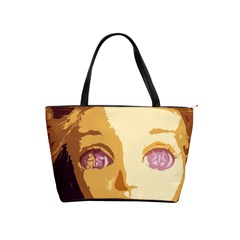 Butterfly Eyes Classic Shoulder Handbag by snowwhitegirl