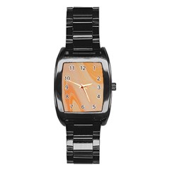 Orange 2 Stainless Steel Barrel Watch by WILLBIRDWELL