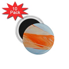 Orange And Blue 1 75  Magnets (10 Pack)  by WILLBIRDWELL