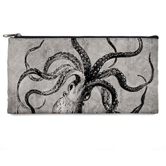 Vintage Octopus  Pencil Cases by Valentinaart