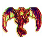 Demon Double Sided Flano Blanket (Mini)  35 x27  Blanket Back