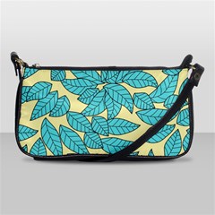 Leaves Dried Leaves Stamping Shoulder Clutch Bag by Nexatart